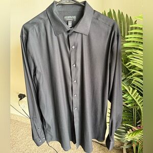 Alfani Men's Black Dress Shirt